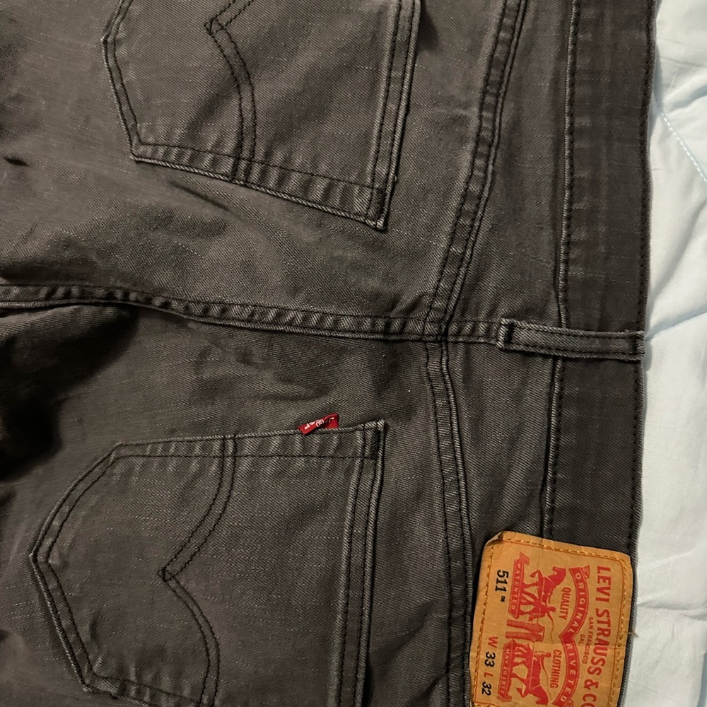 Levi's Charcoal Denim